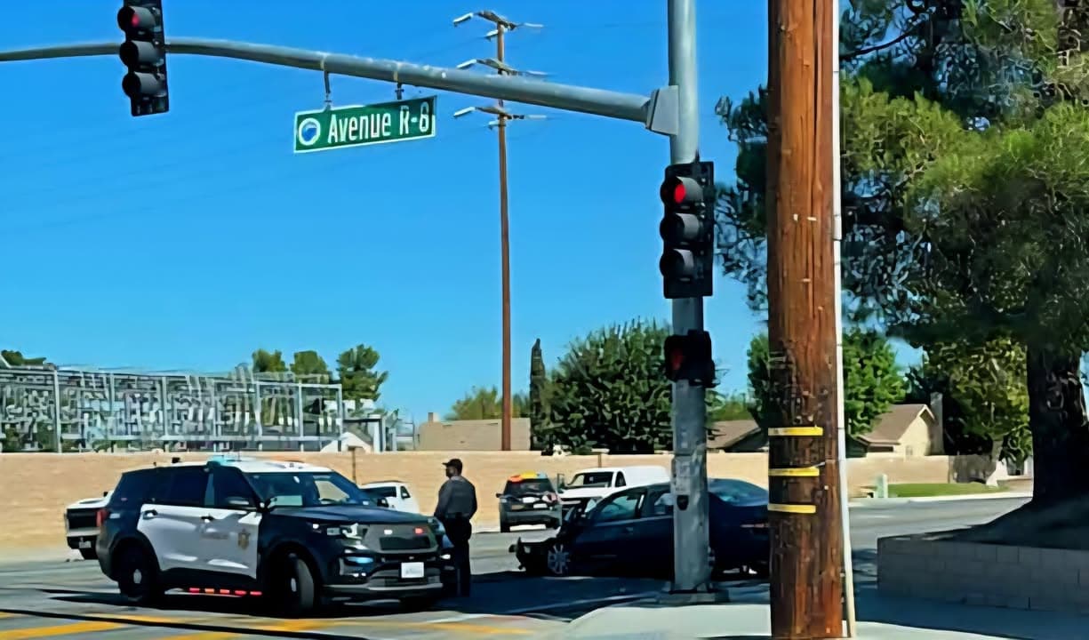 Traffic collsion on 40th Street East and Avenue R-8. Reported as two...