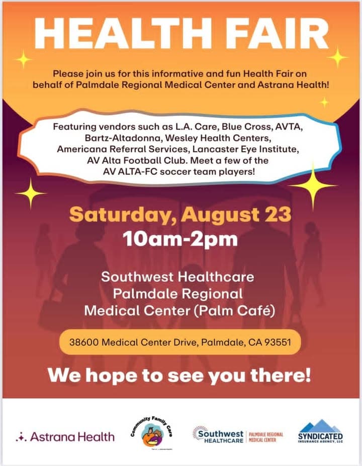 Meet the AV Alta FC players from 10:30am to 11:30am! Raffle for...
