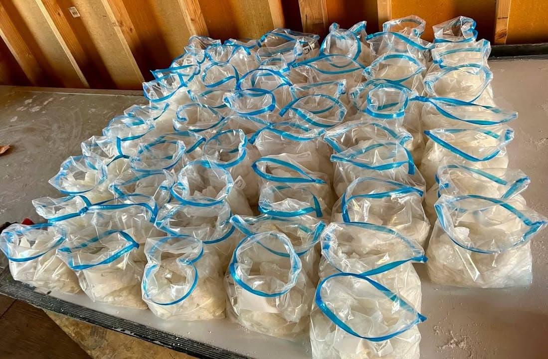 North Edwards Conversion Lab- Search warrant results in the seizure of approximately...
