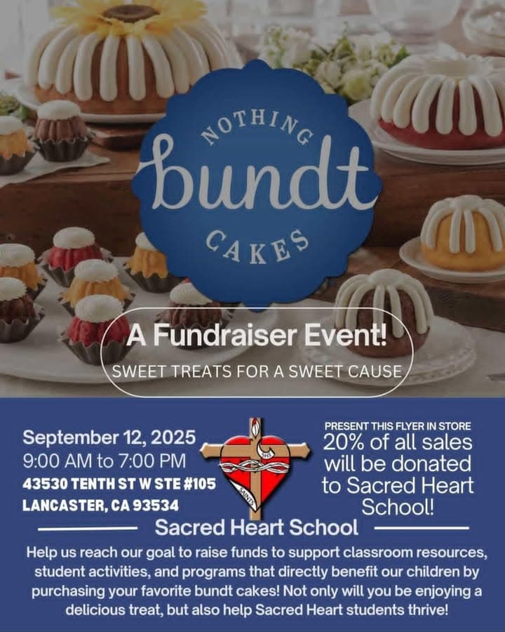 Fundraiser for Sacred Heart School