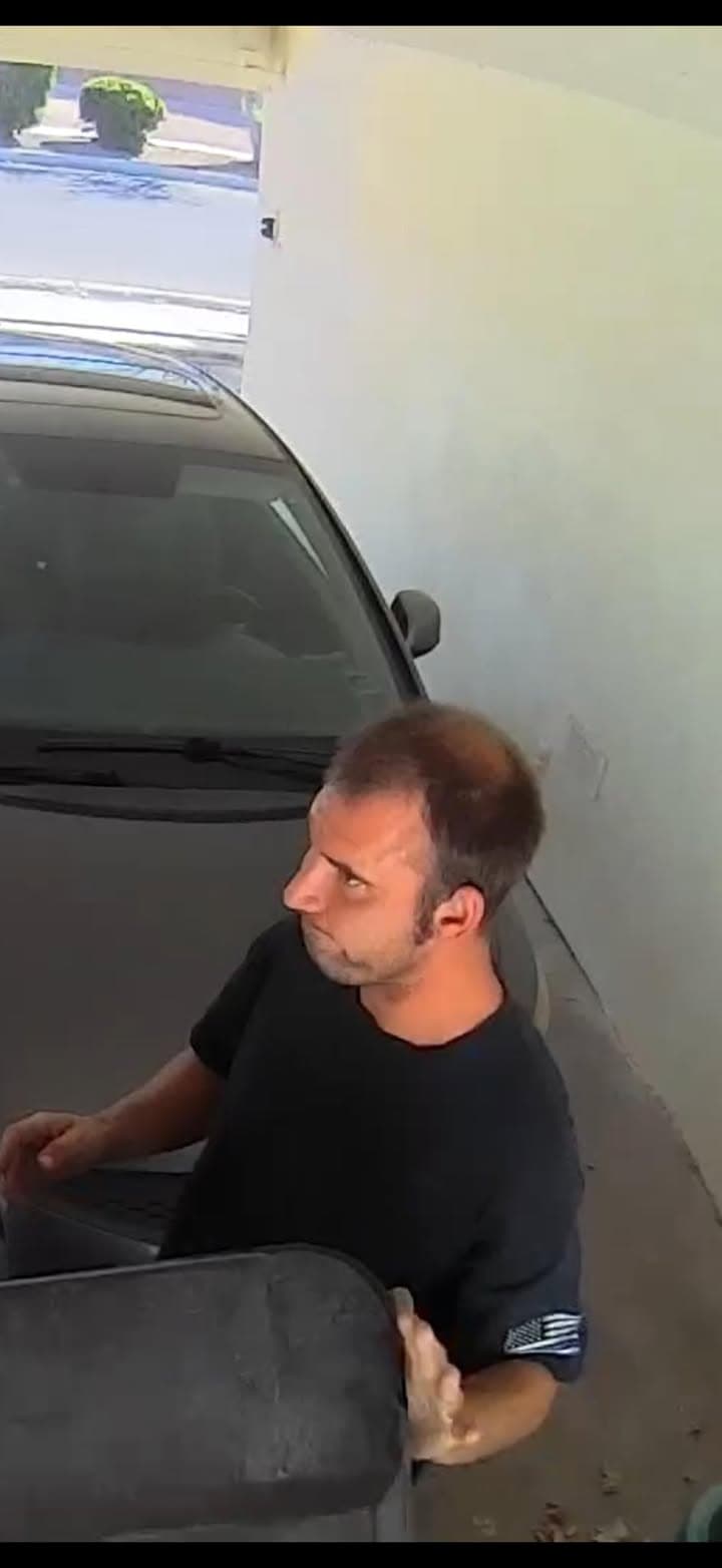 Posting for a follower Heads Up!…This person stole a lawnmower from the...