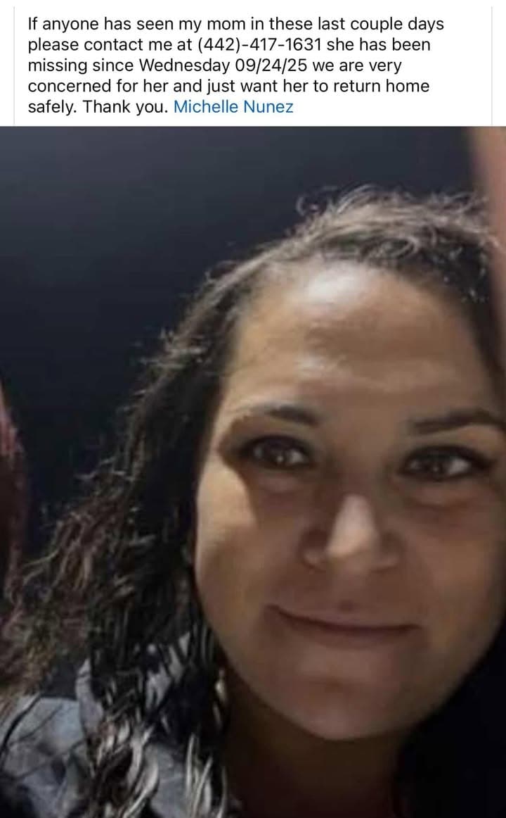 Posting for a follower, last seen near 160th Street East and Avenue...