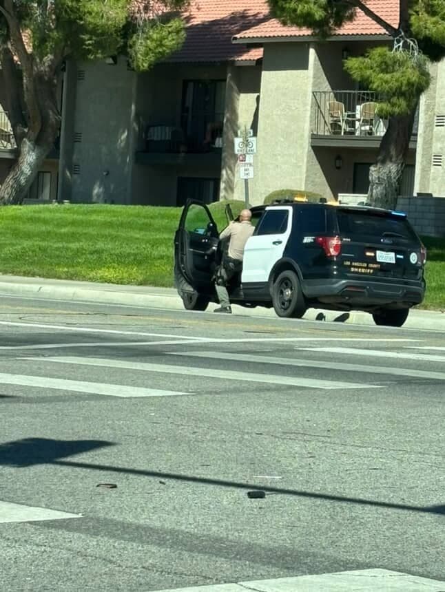 Deputies currently working an assault with a deadly weapon call at Sunset...