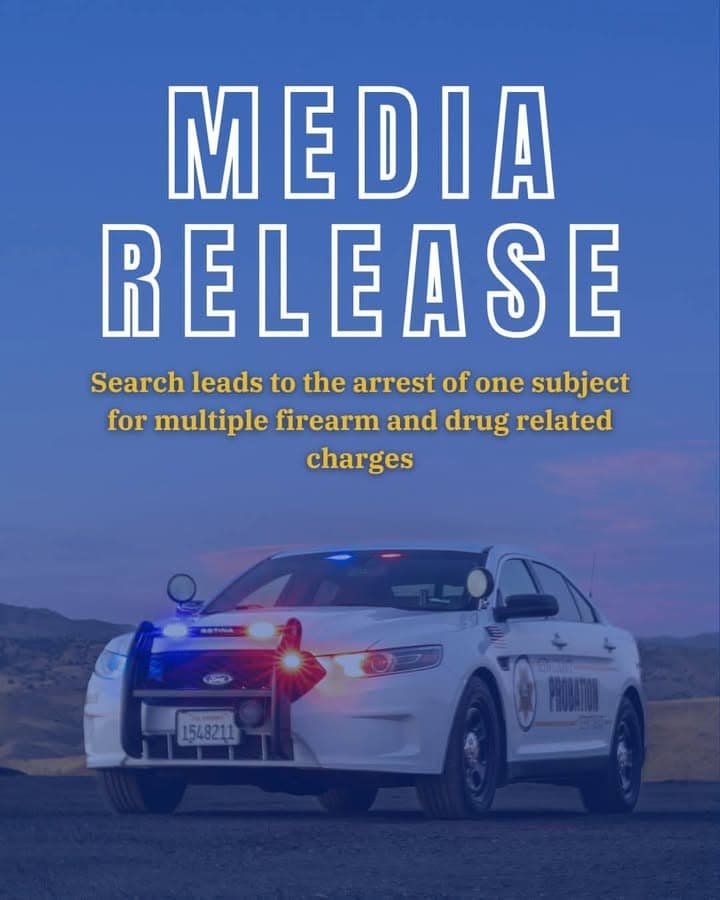 From Kern County Probation Department On Thursday, September 25, 2025, officers assigned...