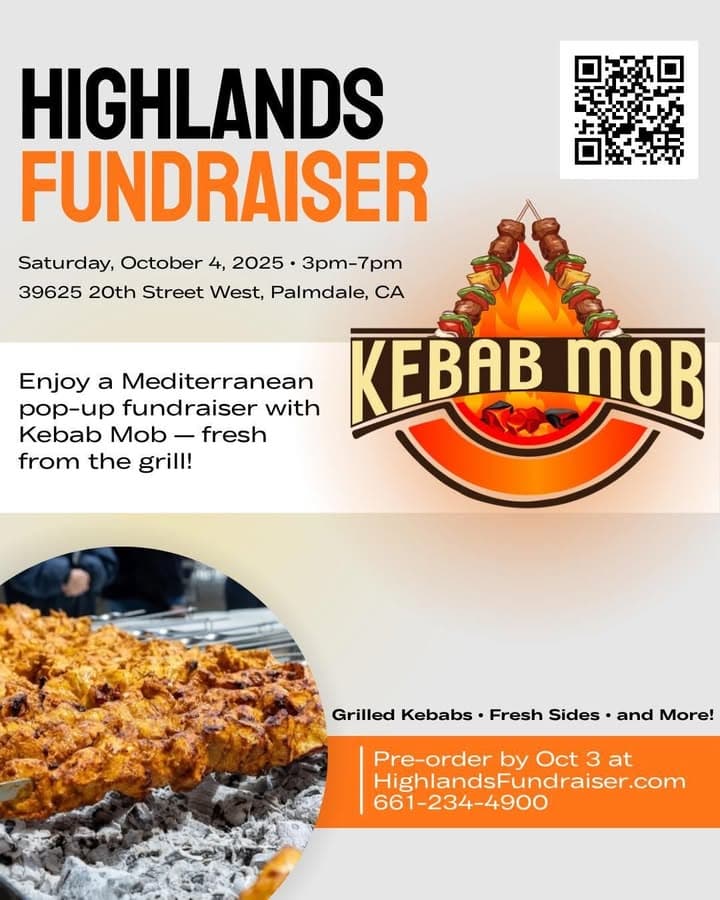 Highlands Church Fundraiser this Saturday 10/4 from 3 to 7pm