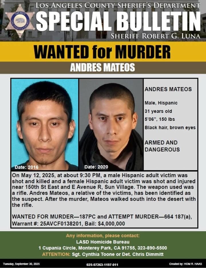 Los Angeles County Sheriffs Department Homicide Investigators are announcing they have identified...