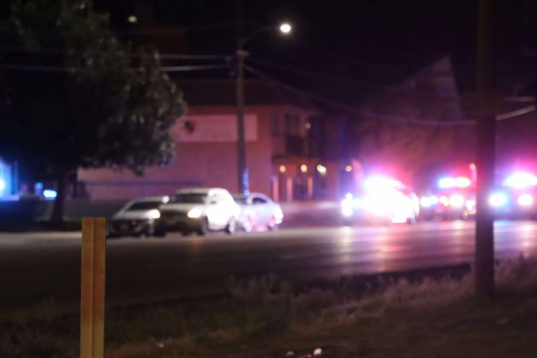 245/502...Lancaster Blvd and 10th Street West....gray Nissan Murano tried striking an Ambulance....sheriff...
