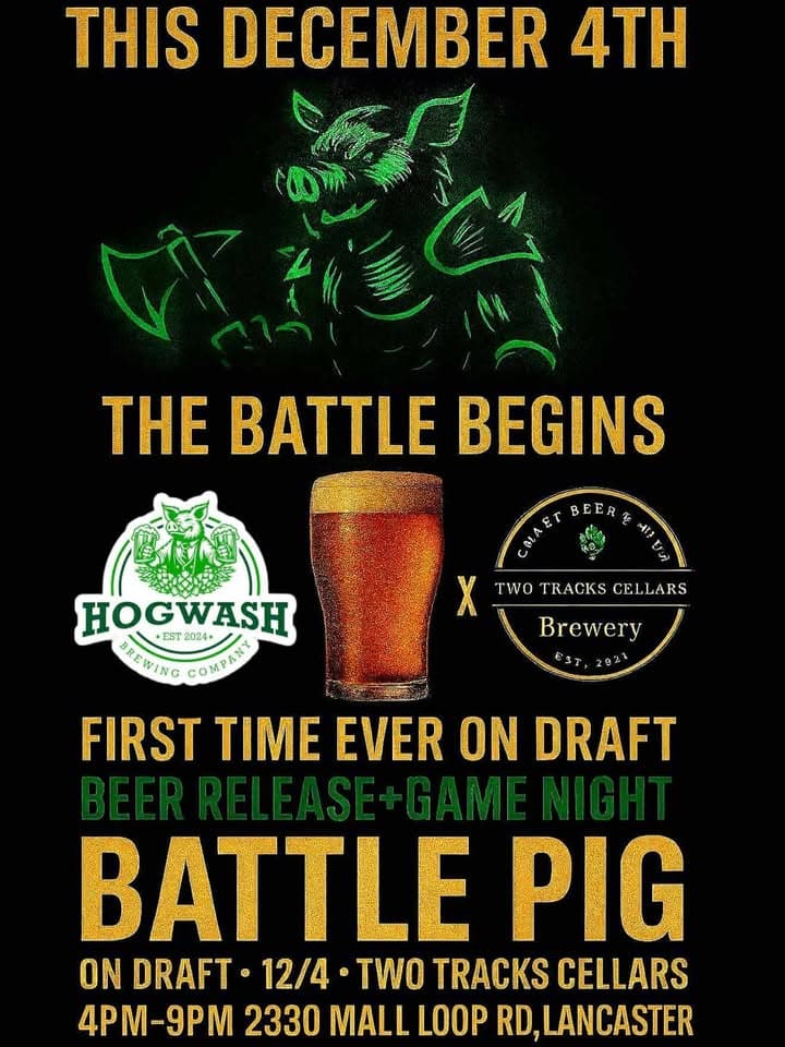 **New Business Alert** Lancaster Natives Veteran Owned Aerospace Inspired 🐷🍻 Battle Pig...