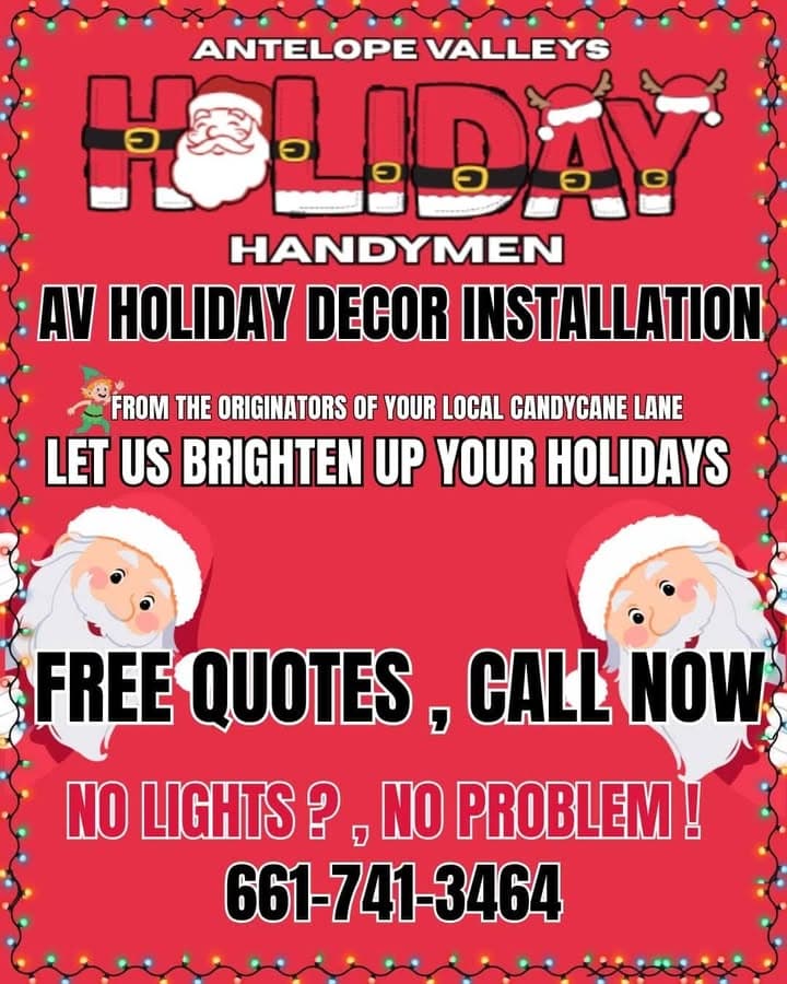 Antelope Valley Its That Time Of Year 🎅 The Antelope Valleys Holiday...