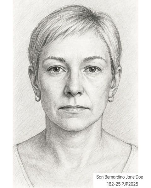 San Bernardino Coroner's Division Requests the Public’s Help in Identifying an Unknown...