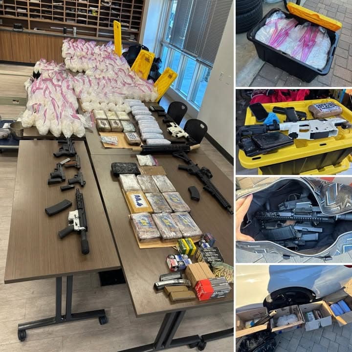 The Los Angeles County Sheriff’s Department Narcotics Bureau, along with DEA Los...