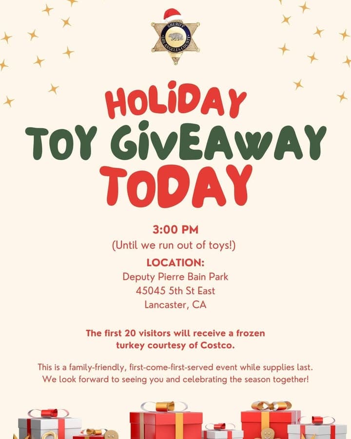 đ Lancaster 2026 Toy Giveaway / Entrega de Juguetes Lancasterđ Youâve seen...