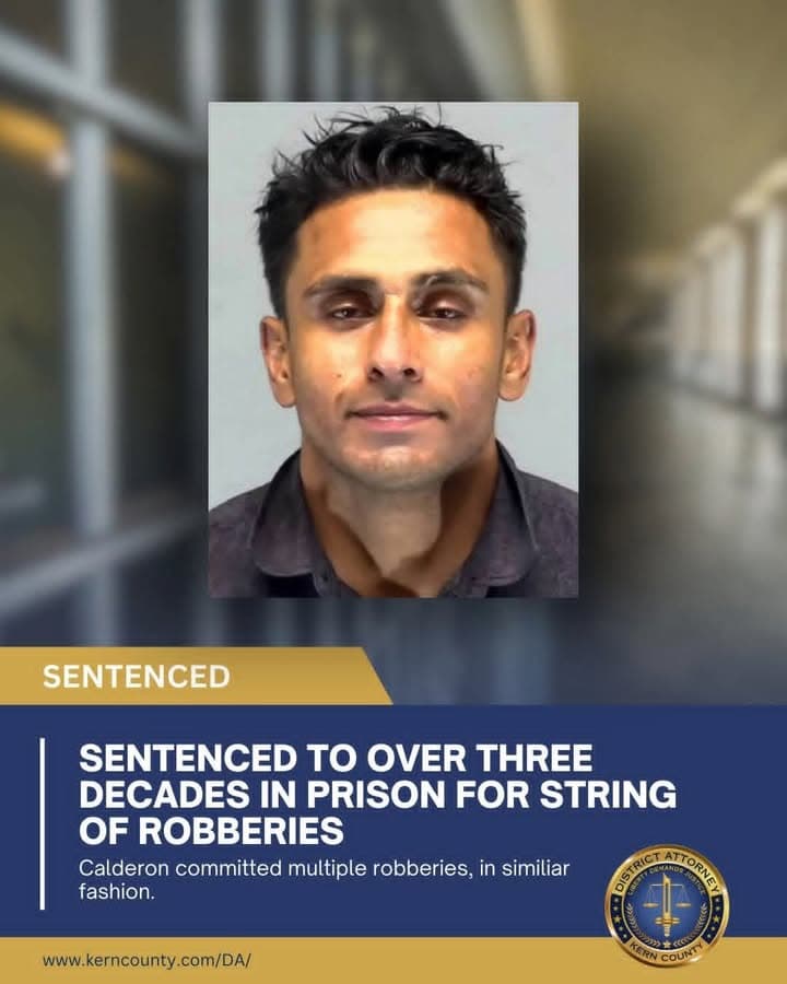 A man responsible for a series of robberies earlier this year was...