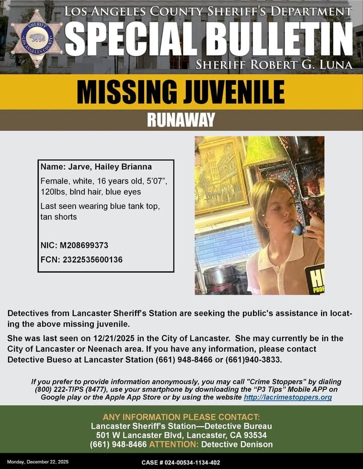 UPDATE: caller states missing children at a residence on the 44500 block...