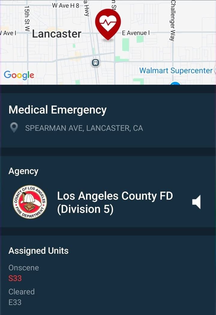 902R....Spearman and Jackman....female 63 in apartment not breathing, CPR in progress....sheriff and...