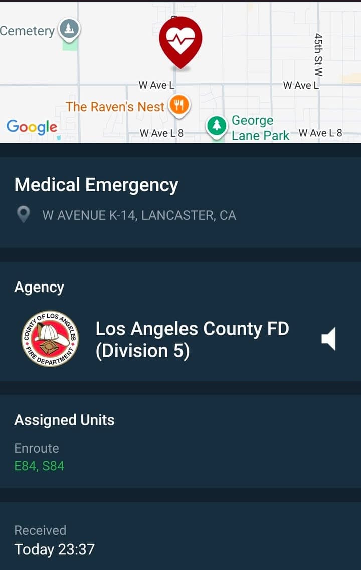 ****CONFIRMED FATALITY **** 923....5800 Block of West Avenue K-14....caller heard numerous shots...