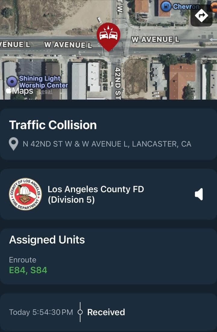 902T/902R…42nd Street West and Avenue L…2 vehicle traffic collision…gray Toyota Camry vs...