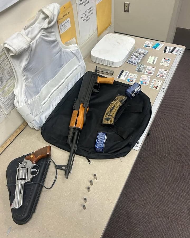 Early this afternoon, while conducting a stolen vehicle investigation, Palmdale Station detectives...