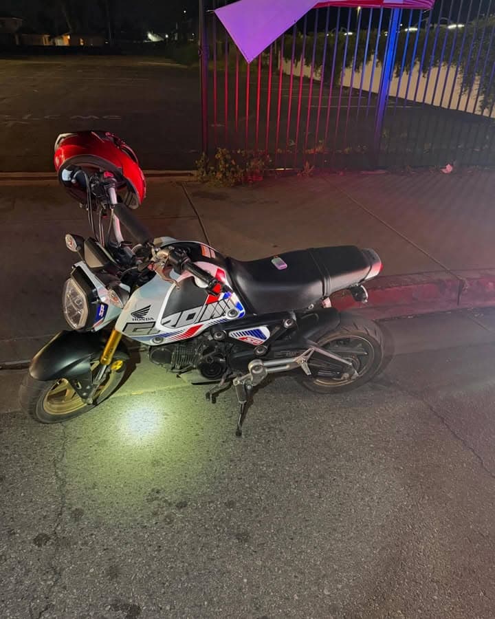 From CHP San Bernardino area Last night, a rider caught officers’ attention...