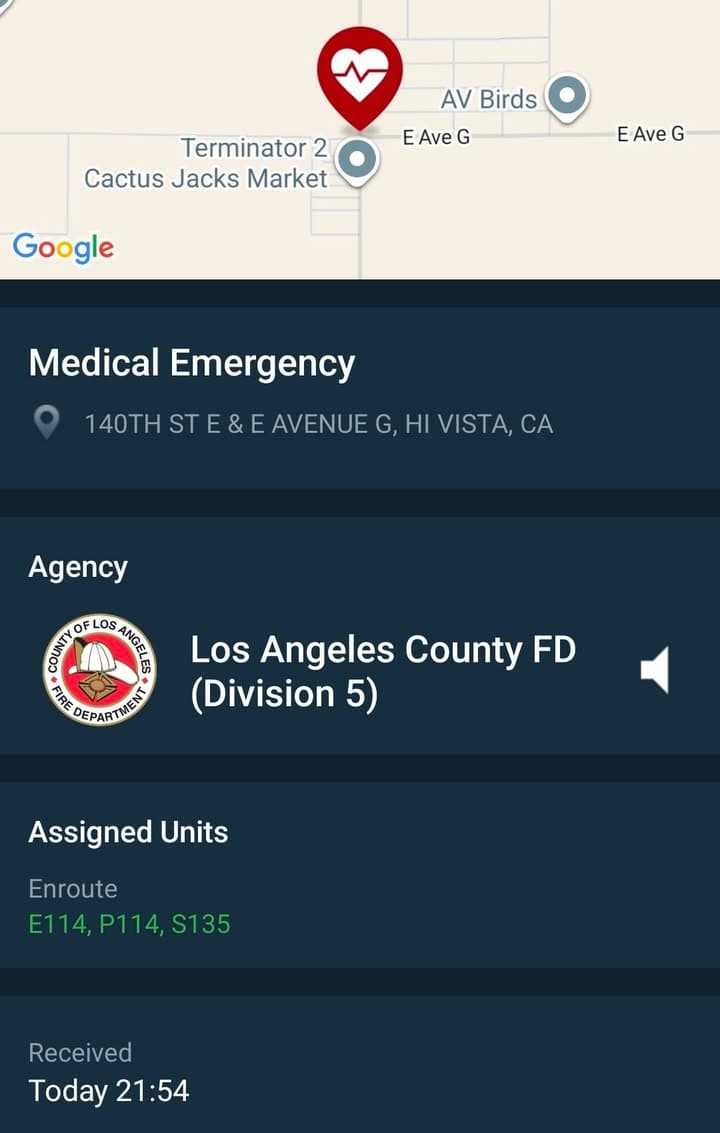 923/927S....140th Street East between Avenue F-10 and Avenue G....caller states they hear...
