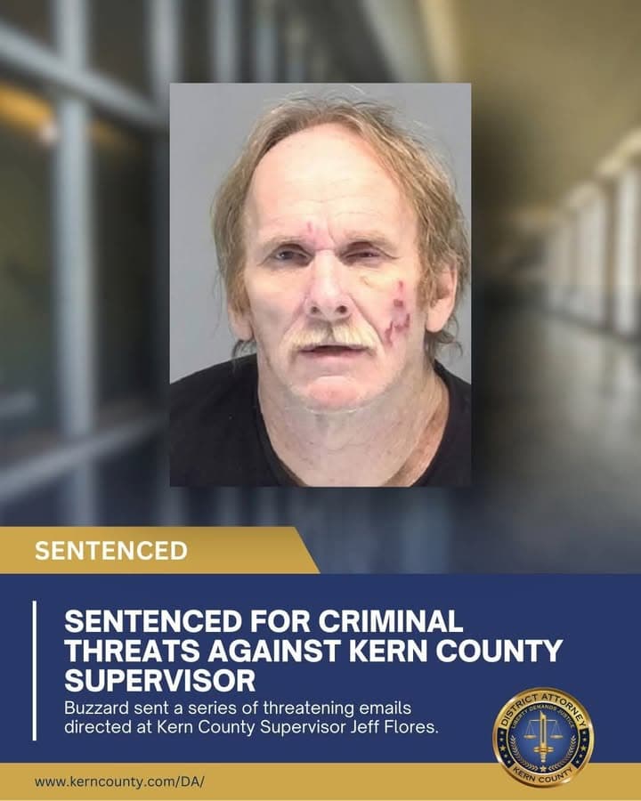 Yesterday, the Honorable Judge Eric Bradshaw sentenced Parrish Buzzard to serve 32...