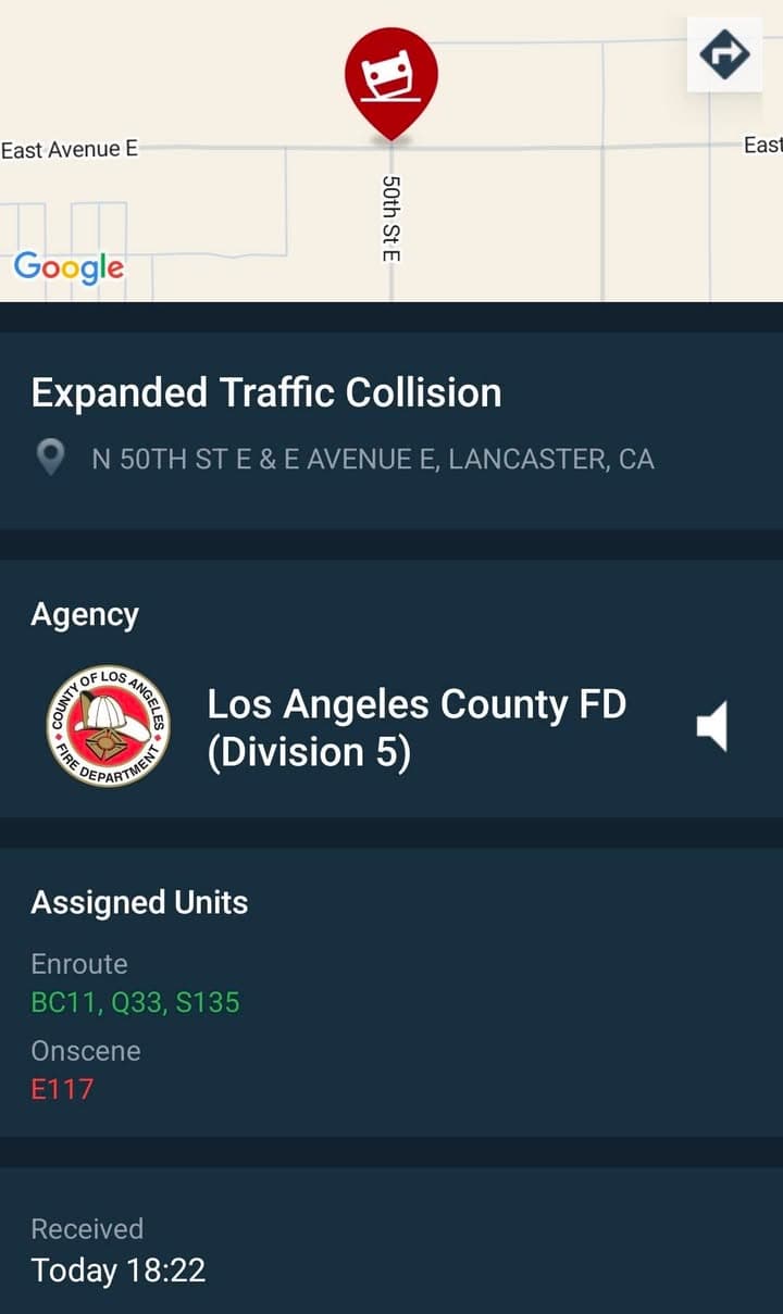 11-79....Avenue E and 50th Street East....two vehicle t-bone collision, Cadillac vs Ford...
