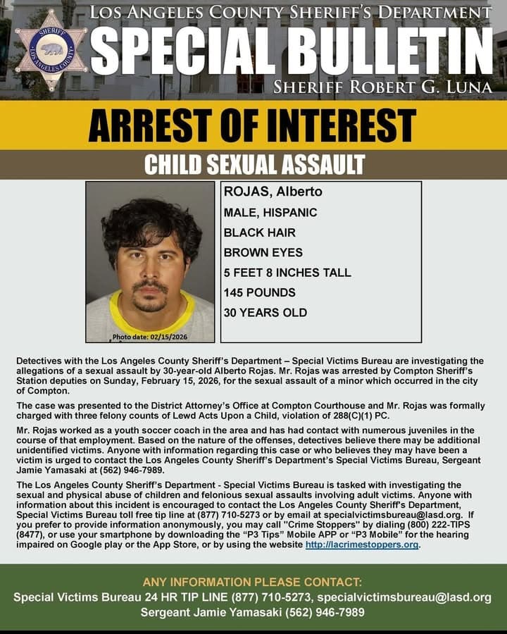 Detectives with the Los Angeles County Sheriff’s Department – Special Victims Bureau...