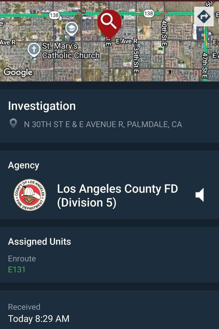 904i....30th Street East and Avenue R....caller sees smoke in field....sheriff and FD...