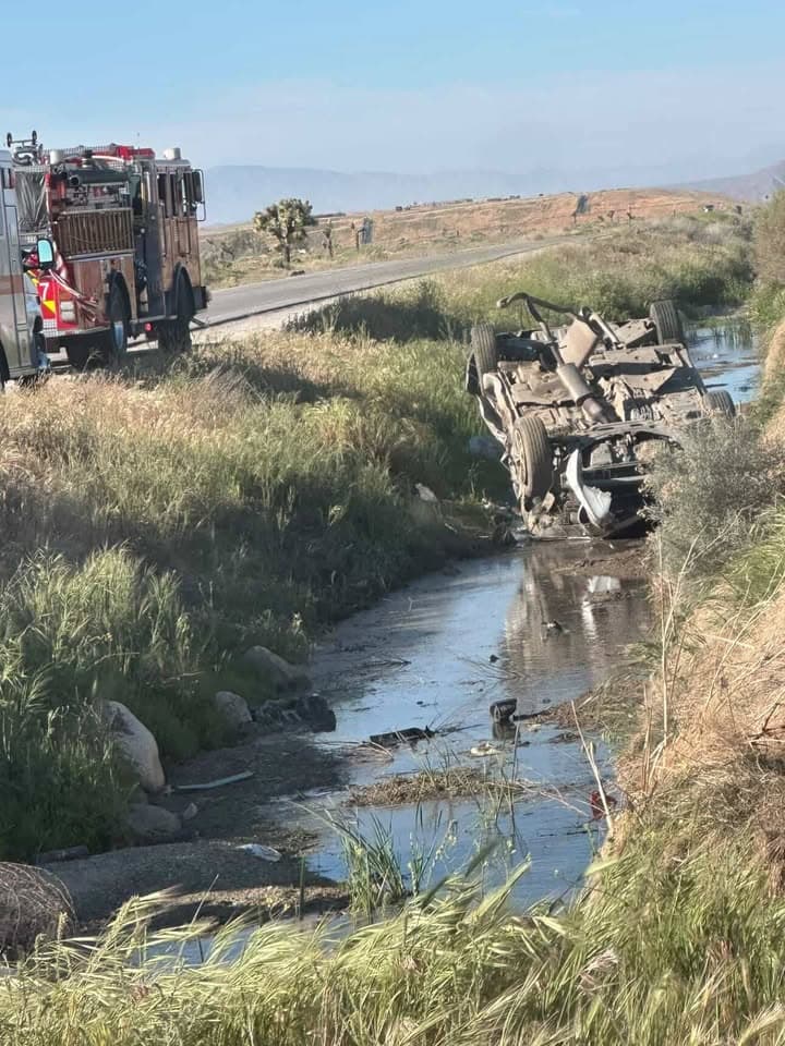 Traffic collision on Avenue H and Challenger Way around 4:40 this afternoon...