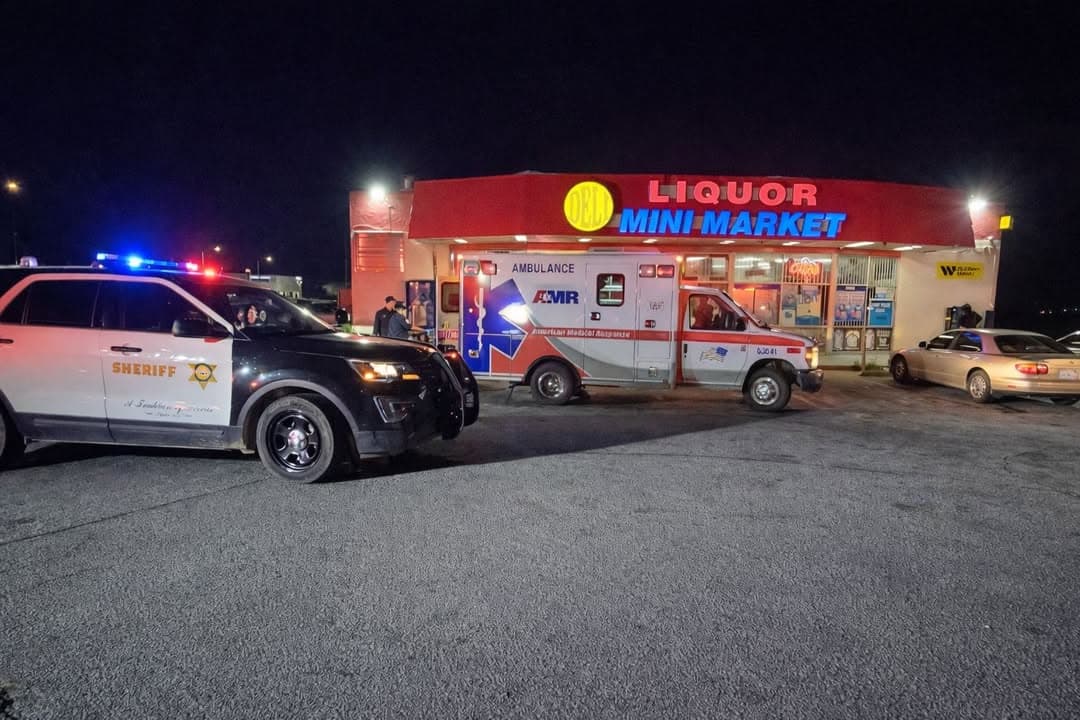 Deputies flagged down at vehicle vs pedestrian on Division Street and Avenue...