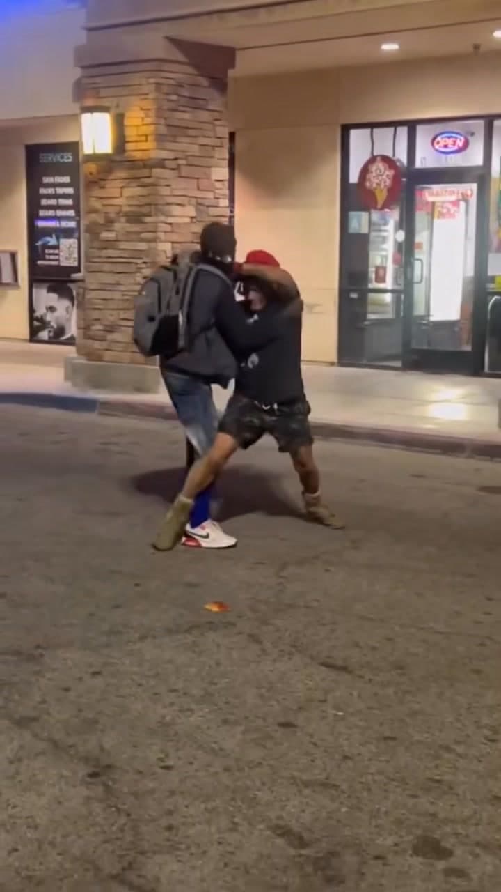 Altercation in front of Coldstone Lancaster