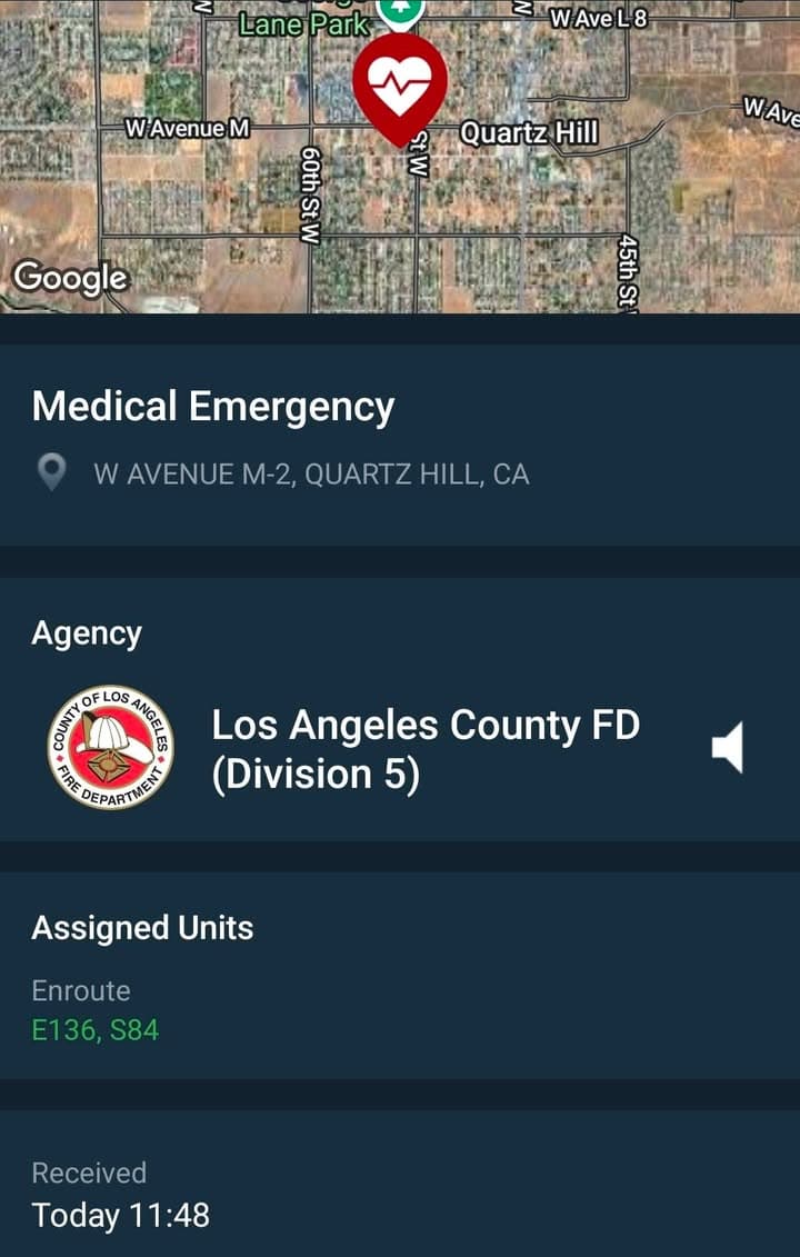 Possible 245....55th Street West and Avenue M-2....caller states wife was assaulted while...