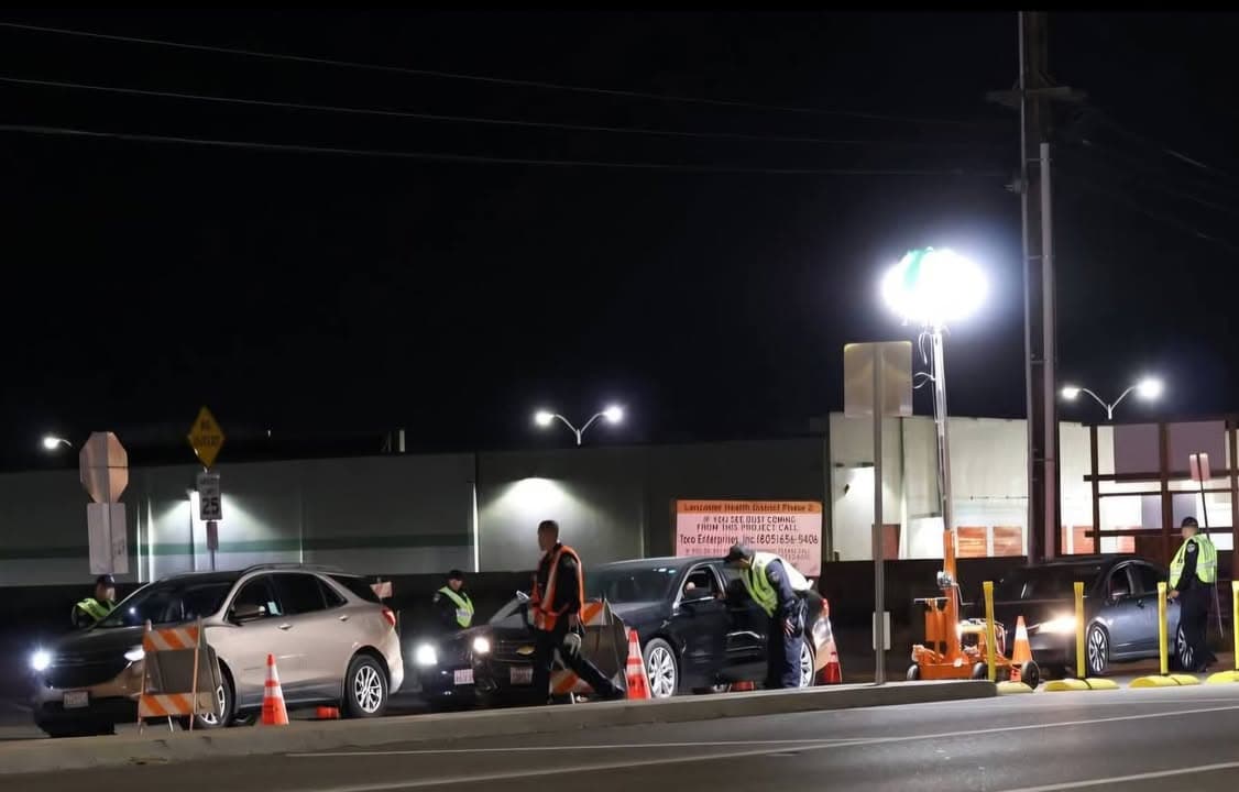 The Lancaster Police Department will conduct a DUI checkpoint on April 25...