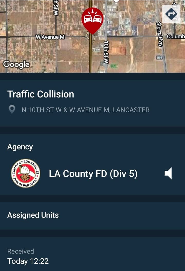 902T/902R....10th Street West and Avenue M....vehicle vs bus....sheriff and FD enroute code...