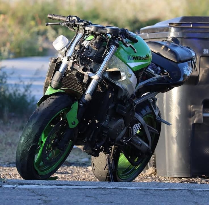 MOTORCYCLIST DOWN AFTER CRASH WITH AMBULANCE — CAL CITY A rider was...