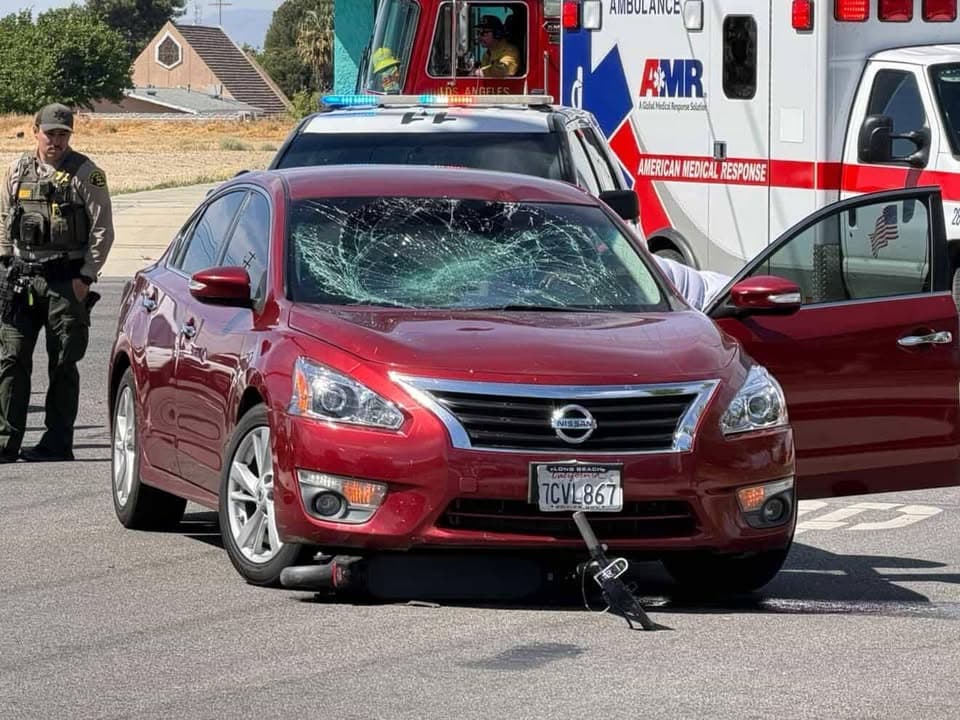 902T/902R....Avenue J and Hardwood....vehicle vs scooter....sheriff and FD enroute code 3 UPDATE:...