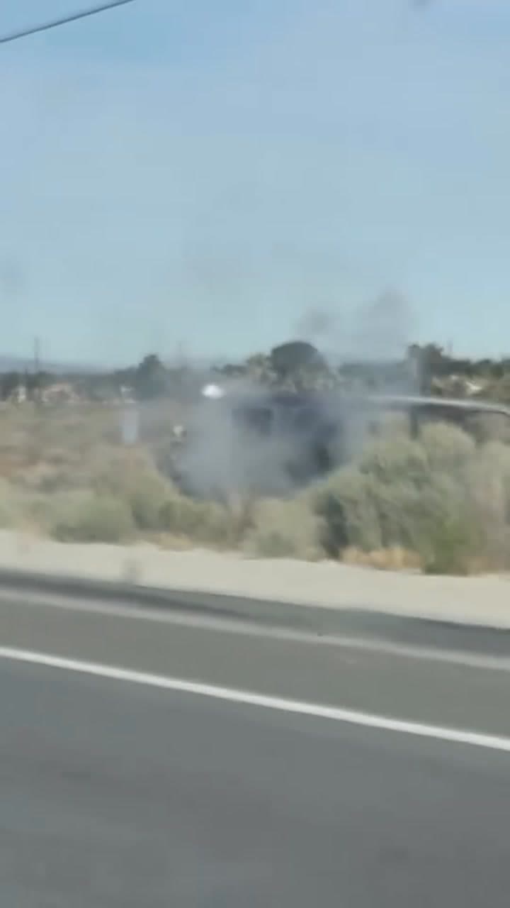 Vehicle fire on 47th Street East and Palmdale Boulevard at 8:20 this...