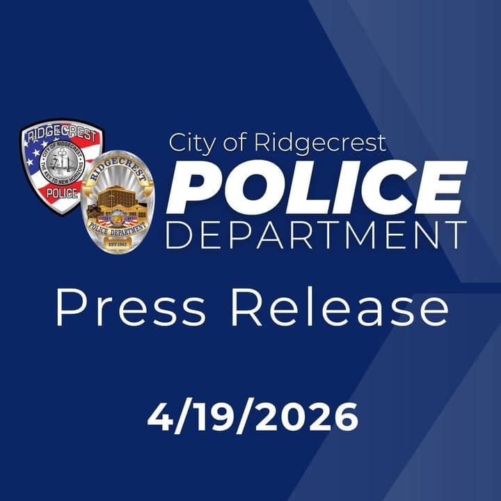 FOR IMMEDIATE RELEASE - 4/19/2026 VIOLENT FELON STEALS POLICE VEHICLE FULL CHARGES...