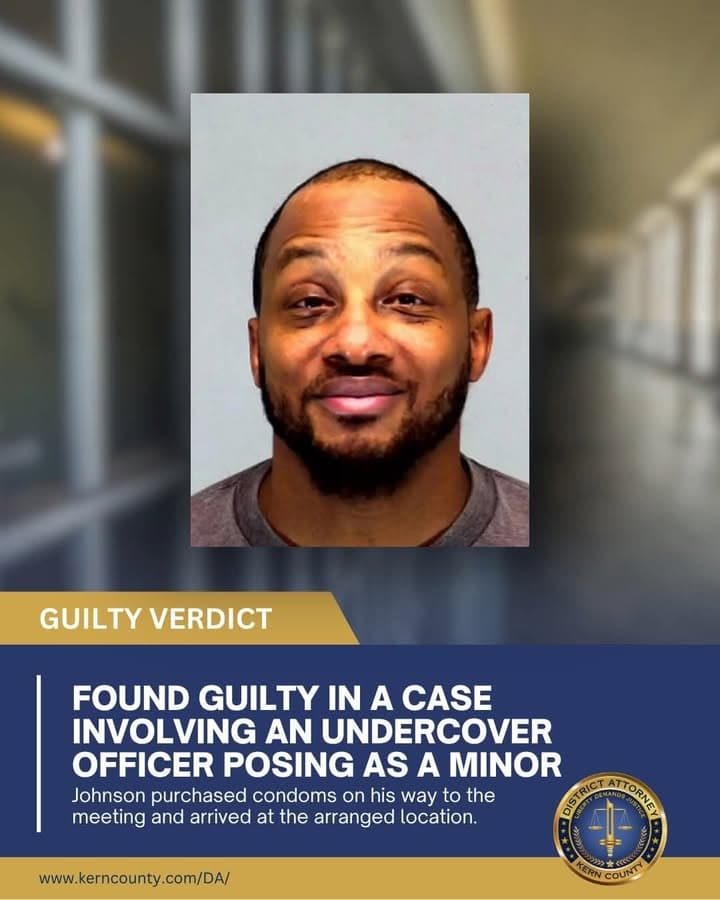 A Kern County Jury found Joshua Johnson guilty in a case involving...