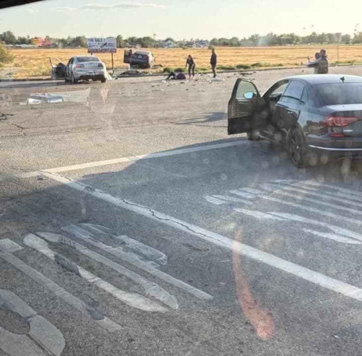 Traffic collision this morning on 26th Street East and Lancaster Boulevard at...