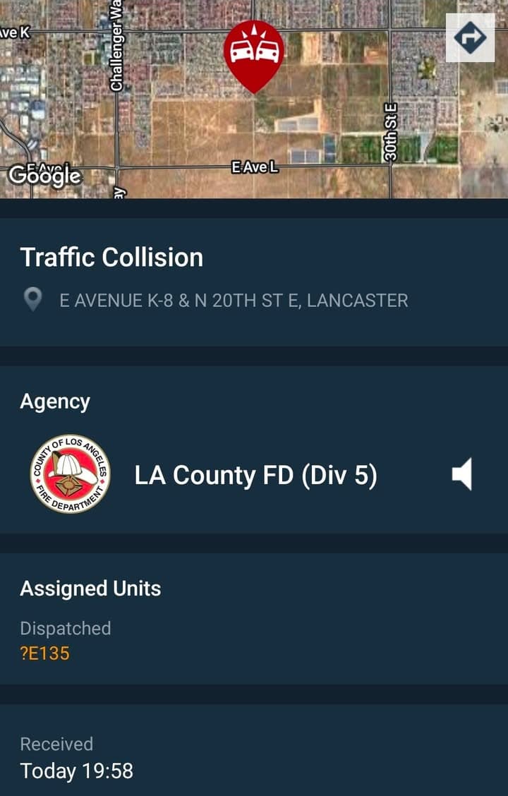 901T....20th Street East and Avenue K-8....two vehicle collsion with injuries.....sheriff and FD...