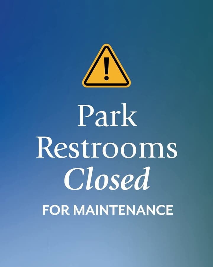 馃毀 Park Restroom Closure 馃毀 The Marie Kerr Park restrooms adjacent to...