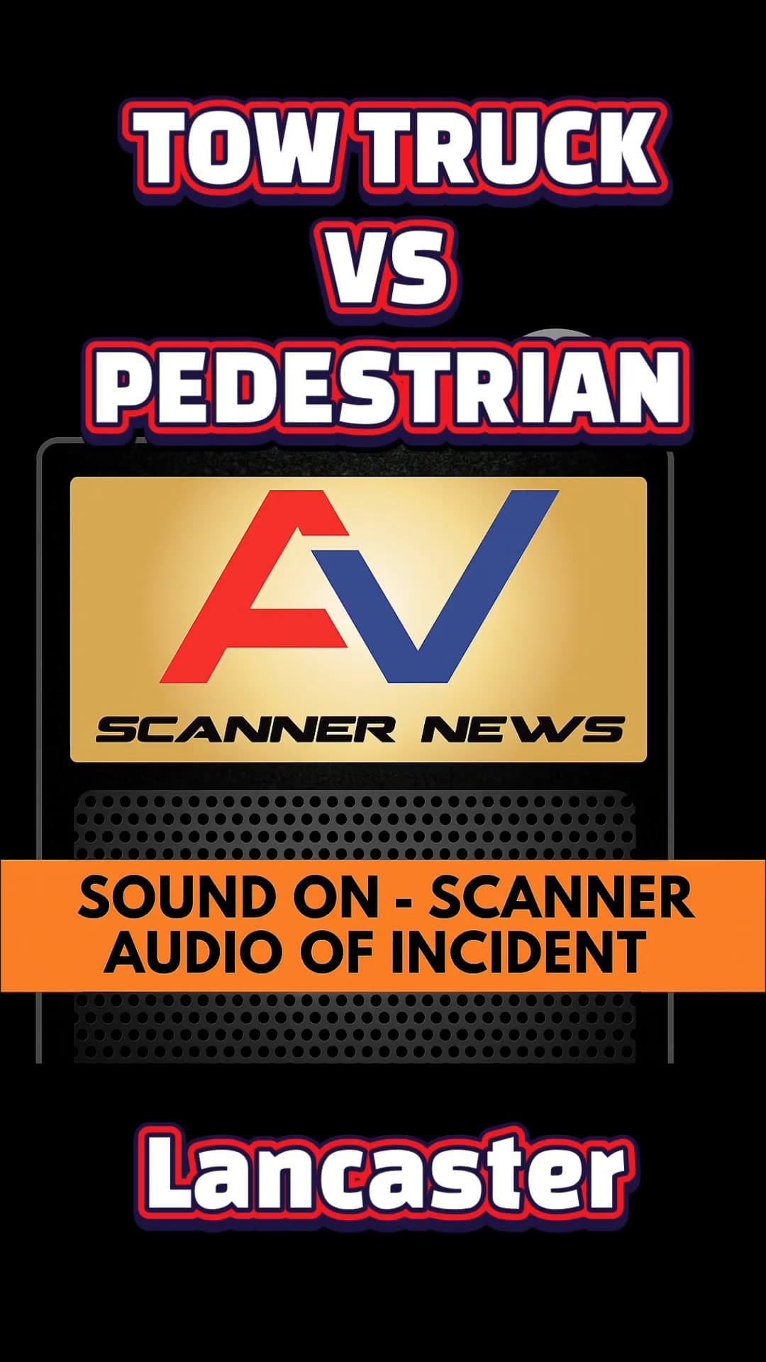 902T/902R....15th Street East and Avenue J.....tow truck vs pedestrian, truck continued westbound...