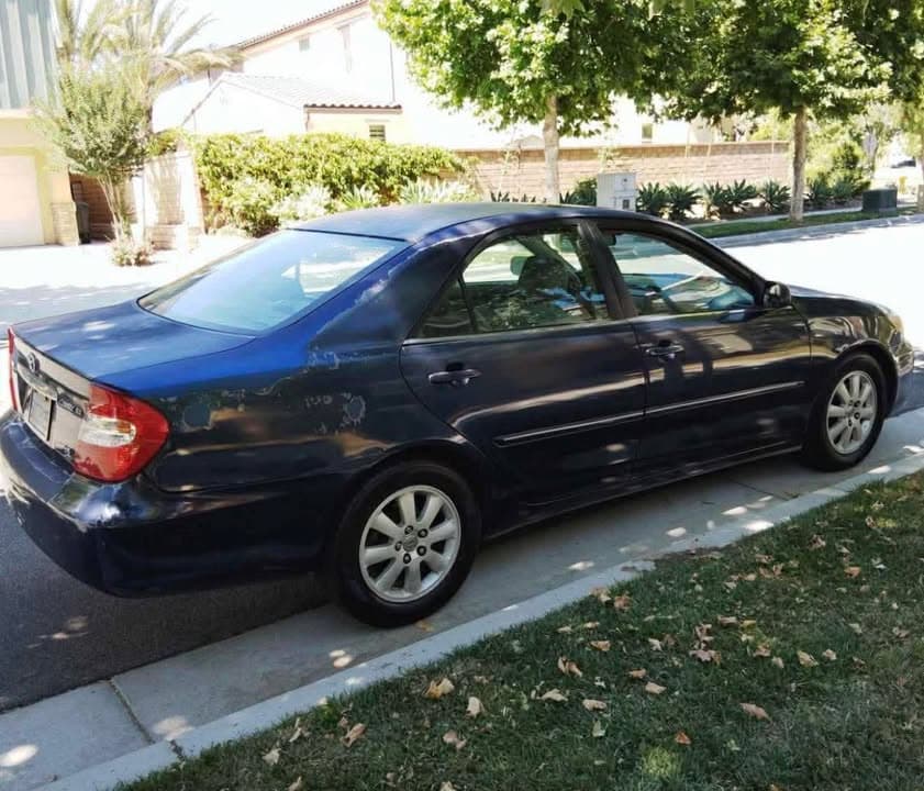 STOLEN 2003 Toyota Camry xle, plate 5DIZ925. Vehicle was taken on Monday...
