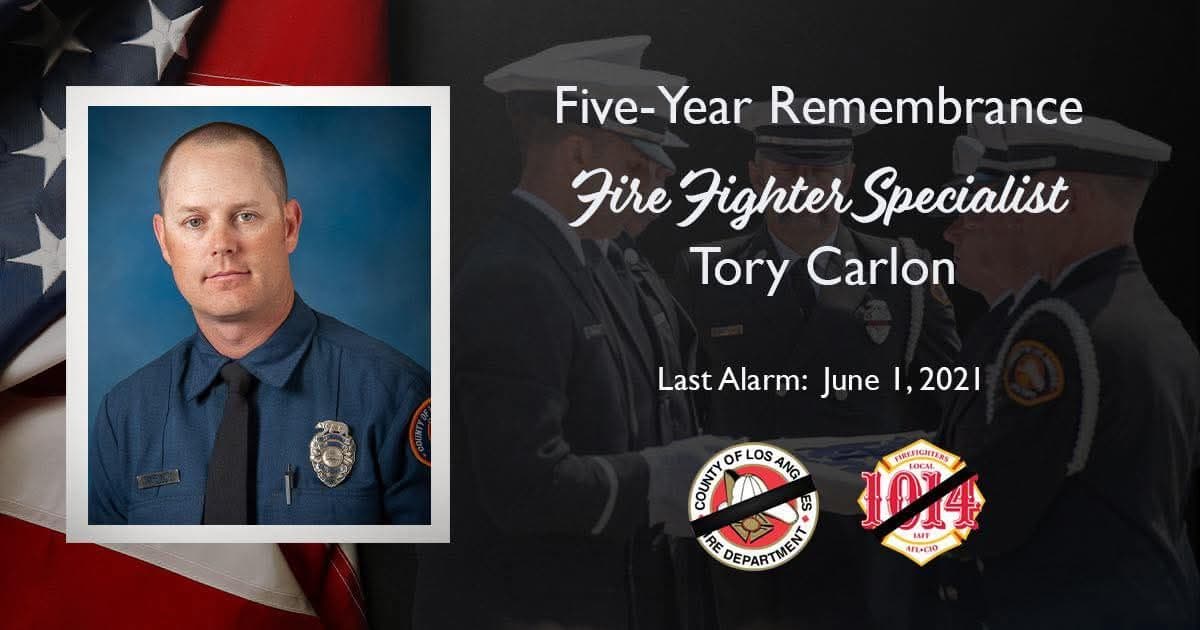 Five-Year Remembrance ππ½ποΈ From Los Angeles County Fire Department Today marks the...