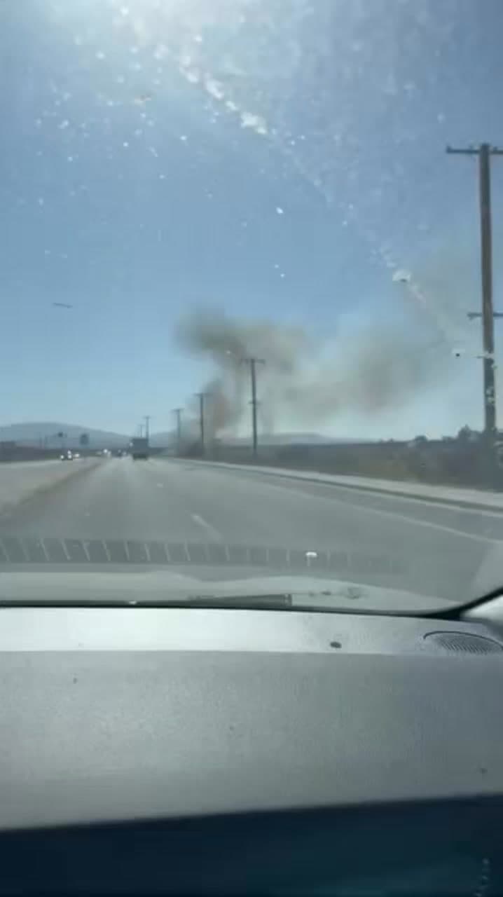 Video from fire on Palmdale Blvd and 47th Street East