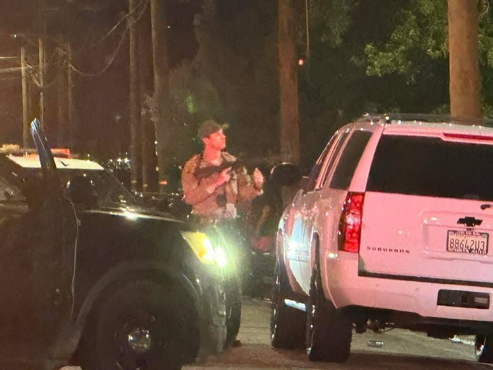 459.....45044 Yucca....caller states person went inside of church....sheriff enroute code 3 UPDATE:...