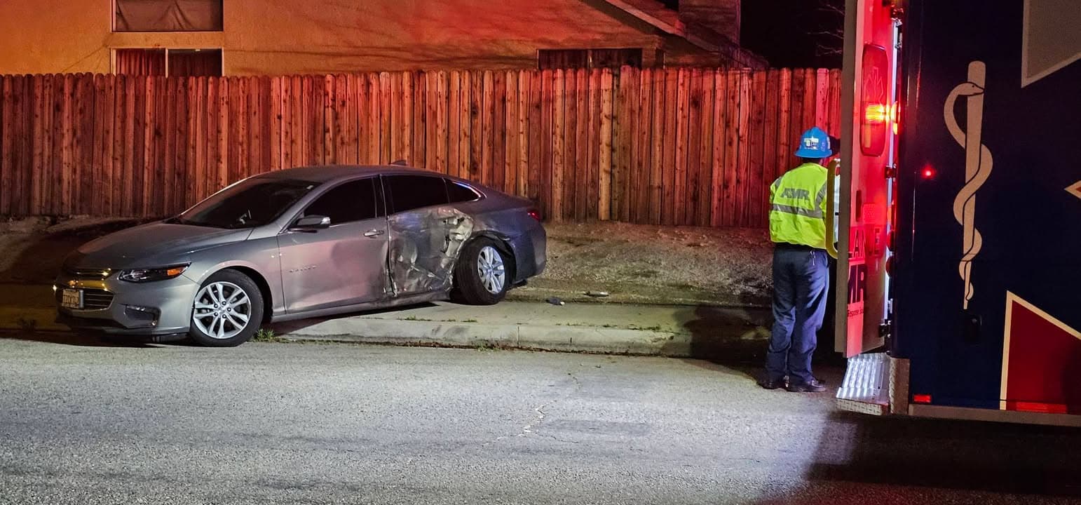902T/902R.....22nd Street East and Avenue K (Bend).....black SUV vs parked car.....sheriff and...