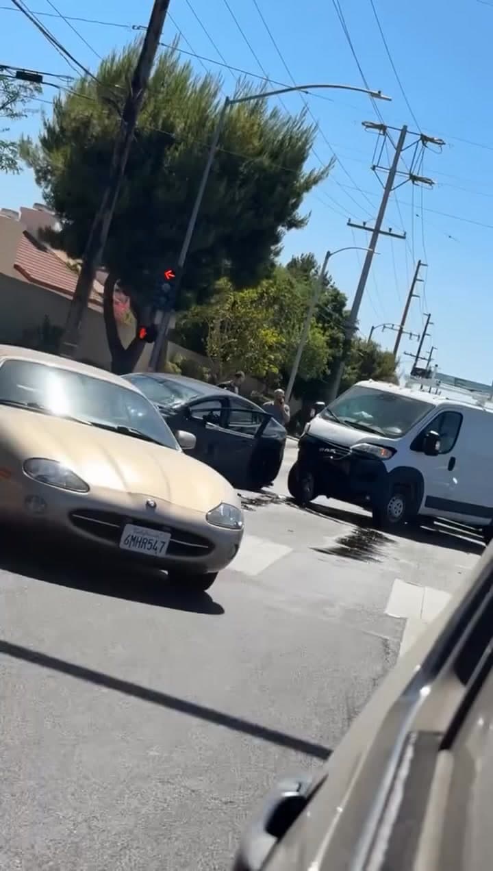 Traffic collision on 25th Street West and Avenue J