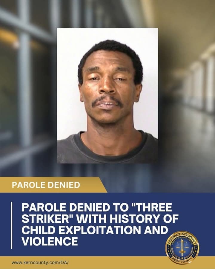 A convicted three-strike offender who spent years terrorizing our community, will remain...